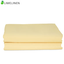 LimeLinen Pillow Case - Set of 2, Queen Beige