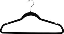 LimeLinen Velvet Hangers - Heavy Duty Non Slip - Coat Suit Hangers, Black  60 Ct
