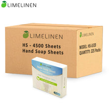 LIMELINEN Hand Soap Sheet CASE of 225 Boxes