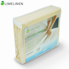 Limelinen Bed Sheet Set - Bulk Case 6 Sets- Super Soft Easy Care - Wrinkle, Fade, Stain Resistant - Brushed Microfiber - with 16 inch Deep Pockets Bedding Hypoallergenic, Twin White