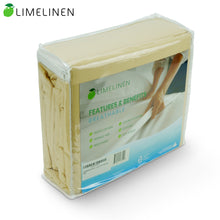 Limelinen Bed Sheet Set - Super Soft Easy Care - Wrinkle, Fade, Stain Resistant - Brushed Microfiber - with 16 inch Deep Pockets Bedding