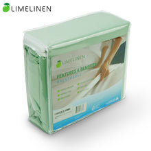 Limelinen Bed Sheet Set - Super Soft Easy Care - Wrinkle, Fade, Stain Resistant - Brushed Microfiber - with 16 inch Deep Pockets Bedding
