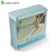 Limelinen Bed Sheet Set - Super Soft Easy Care - Wrinkle, Fade, Stain Resistant - Brushed Microfiber - with 16 inch Deep Pockets Bedding