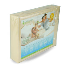 Lime Linen Duvet Cover, Twin Blue