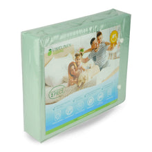 Lime Linen Duvet Cover, Queen White