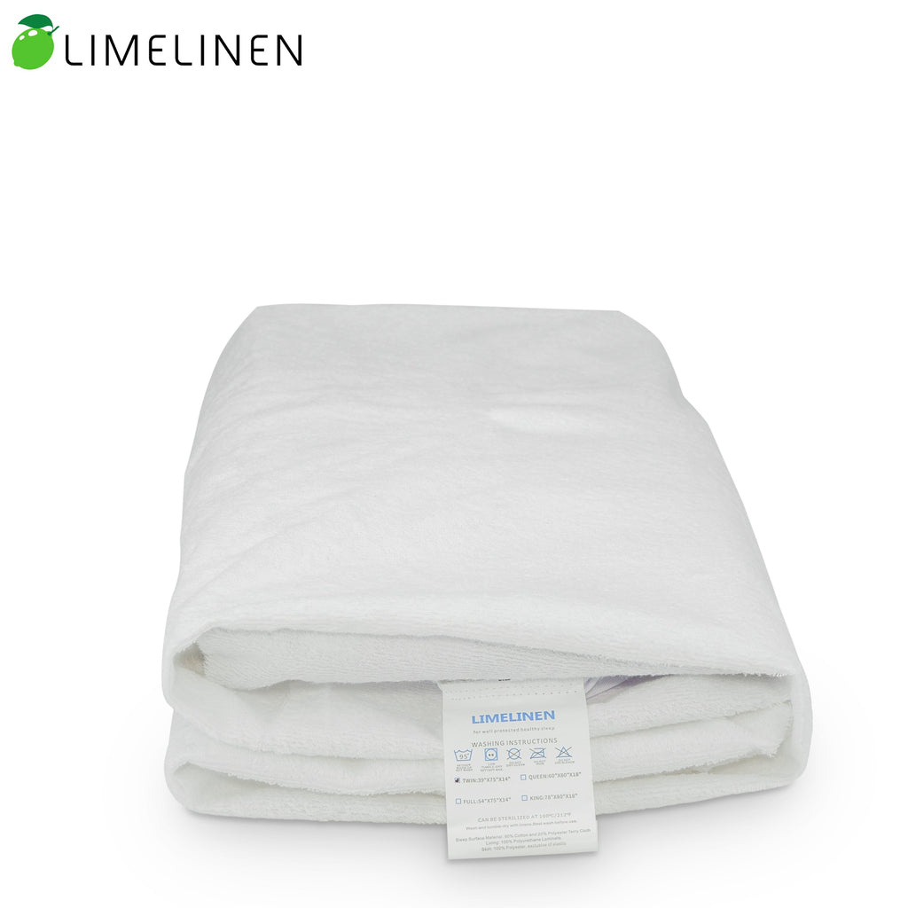 Limelinen Mattress protector high-quality textile available in 4-sizes ...