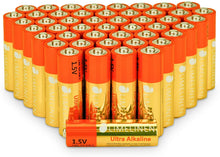 LIMELINEN AA Batteries - Alkaline High Performance, Shelf Life 10 yrs Each Double a Batteries 96 Count